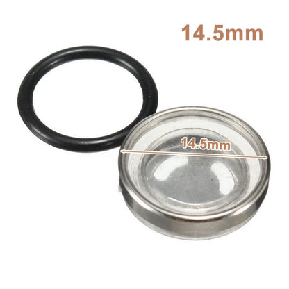 18mm/14mm/12mm/10mm Master Brake Cylinder Reservoir Sight Glass Motorcycle Dirt Bike Gasket