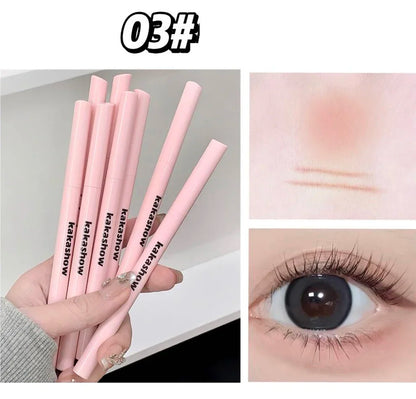 2 In 1 Glitter Matte Aegyosal Pen Brightening Highlight & Shadow Stick Dual End Eye Makeup Lying Silkworm Eyeliner Gel Pencil