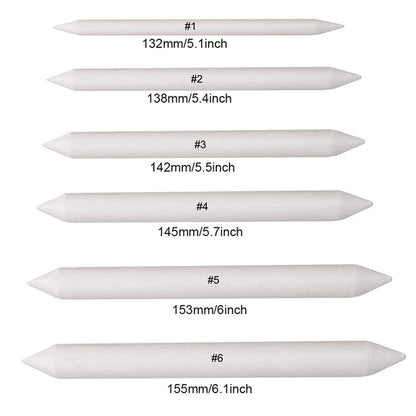 3/6/12/48Pcs Blending Stump and Tortillions, Paper Art Blenders, Art Pencils, Drawing Pencils for Student Sketch Drawing Tools