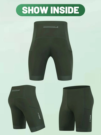 X-TIGER Cycling Shorts 6D Gel Cushioned Cycling Shorts MTB Cycling Briefs Cycling Lounge Pants Yoga Pants Sports Fitness Pants