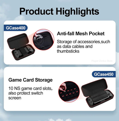 GameSir G8 Plus Carrying Case G8 Galileo X5 Lite X5s Controller Bag for X3 PRO X2 PRO X2s Type-C X4 Aileron Mobile Gamepads Box