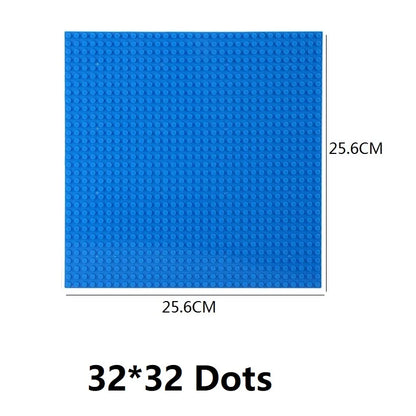 Single Double Sided Classic Base Plates Blocks Plates  32x32 16x16 16x32 Dots DIY Simulated scene Building block base Toy