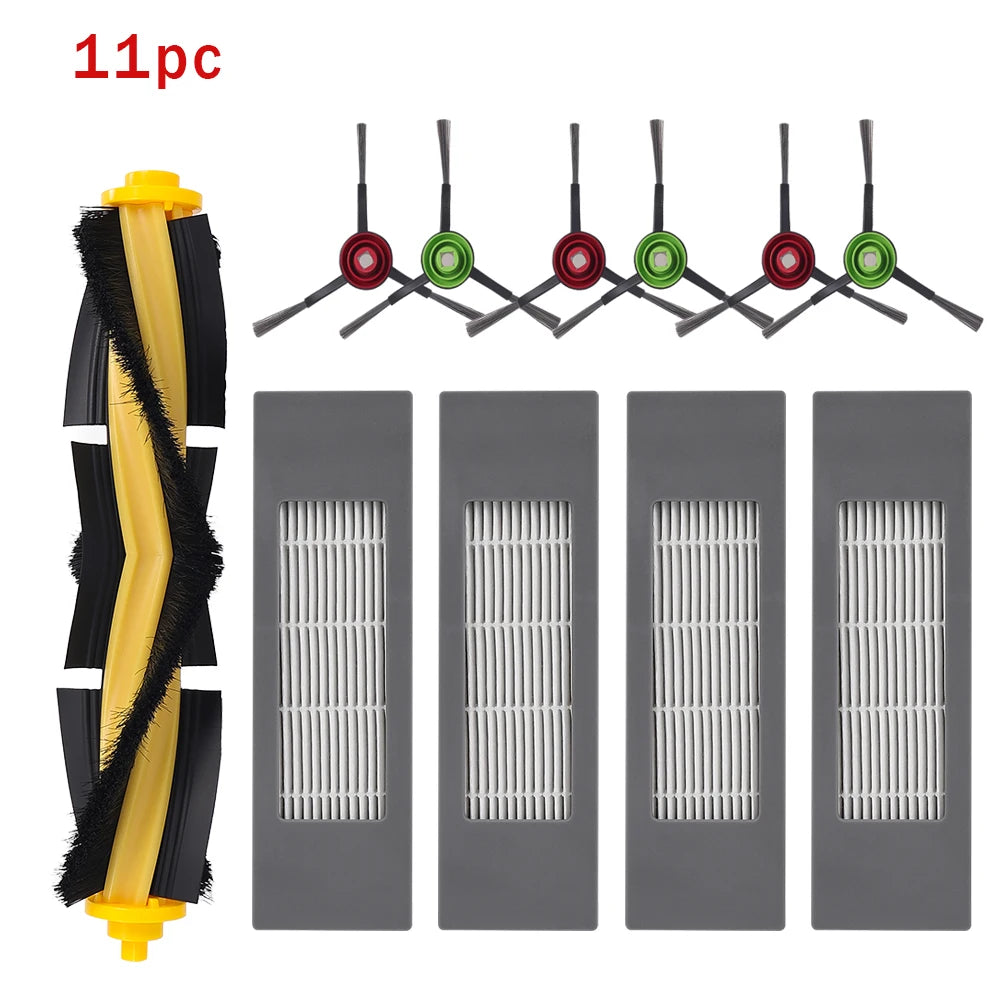 Accessories For ECOVACS Deebot T8 AIVI N8 Pro AIVI N9 N10 N10 Plus Side Brush,Main Brush,  Filter, Dust Bag,Hepa Filter