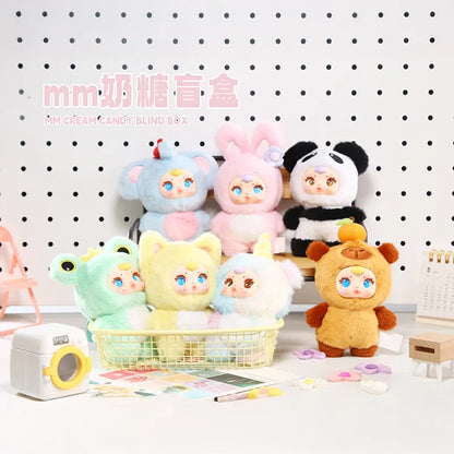 New Cute Milk Candy Keychain Mysterious Blind Box Car Key Decoration Backpack Pendant gift Doll A Birthday Present Blind Box