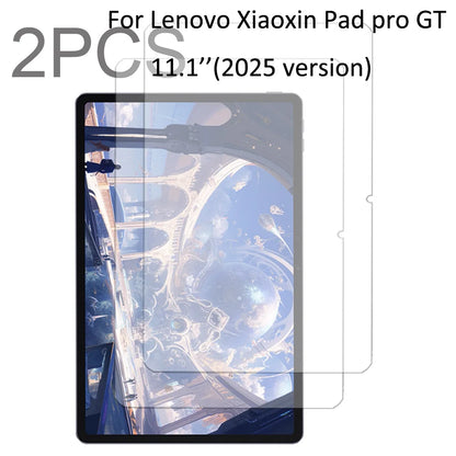 2-pack for Lenovo Xiaoxin Pad pro GT 11.1'' 2025 Tempered glass screen protector protective film 9H hardness HD clear film