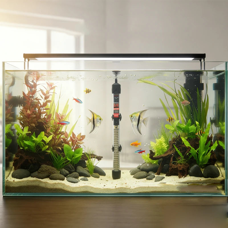 Aquarium Submersible Heater Fish Tank Water Heating Rod Constant Thermostat Temperature Control 220V 25W/50W/100W/200W/300W