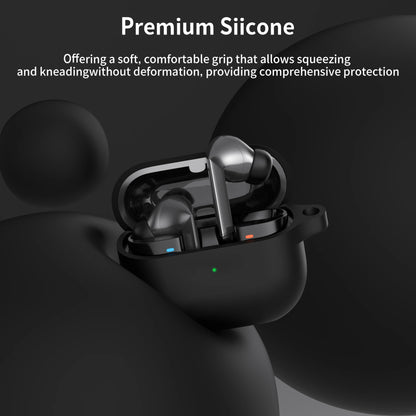 for samsung buds 3/galaxy buds3 pro case with cleaning kit silicone protective cover for galaxy buds 3 buzz 3Pro with keychain