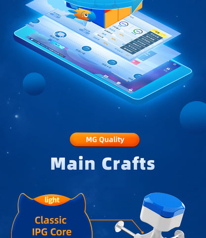GAN Monster GO 3x3 M EDU Magnetic Magic Speed Cube Stickerless Professional Fidget Toys GAN MSG EDU 3X3 Cubo Magico Puzzle