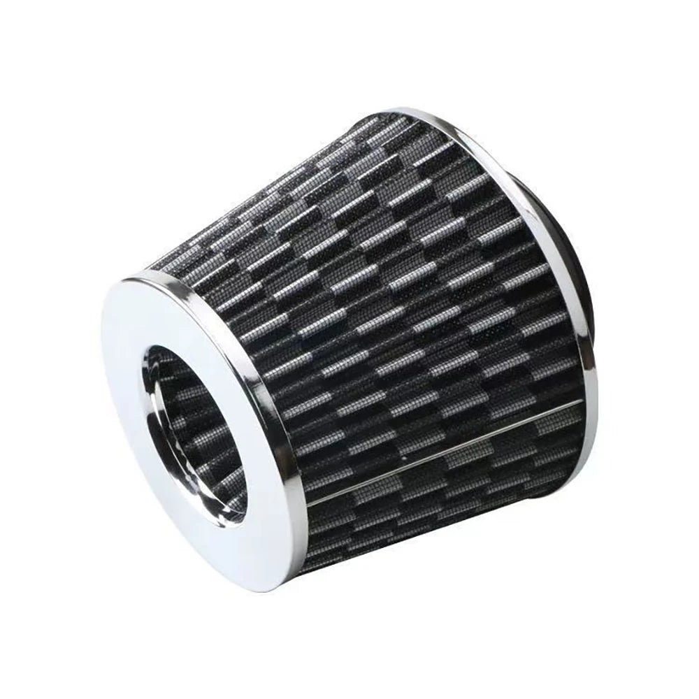 76MM 3 Inch High Flow Cold Air Intake Filter Universal Induction Kit Car Accessories Vehicles Air Filters Sport Power Mesh Cone