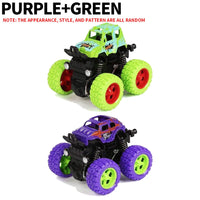 GREEN AND PURPLE