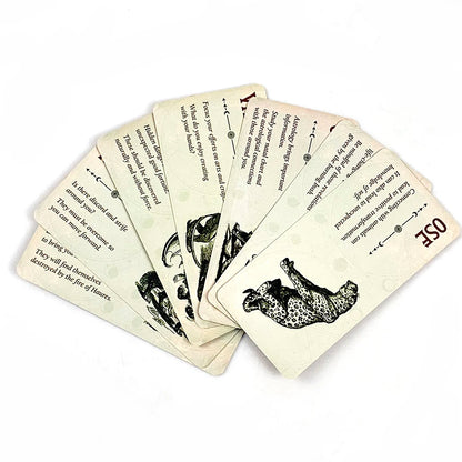 1pc Demon Of The Day Cards A 40pcs Deck English Divination Edition Deck Board Game Oracle Cards Meditation & Party Games