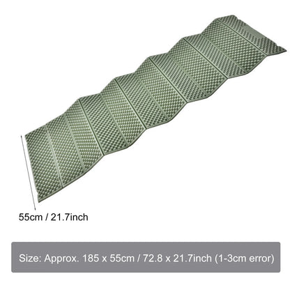 Outdoor Foam Camping Mat Folding Beach Tent Sleeping Pad Waterproof Mattress