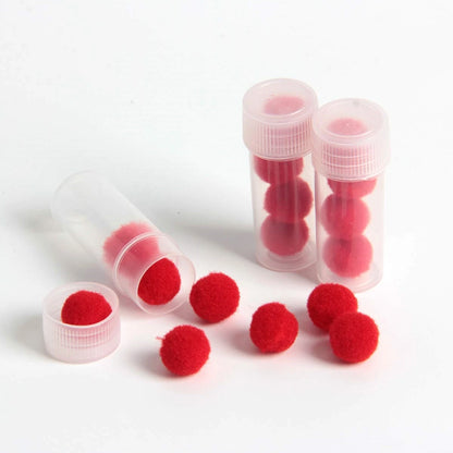 50Pcs 5ML Plastic Sample Small Bottle Vial Storage Vial Storage Container Test Tube with Screw Caps for Lab powder Sample
