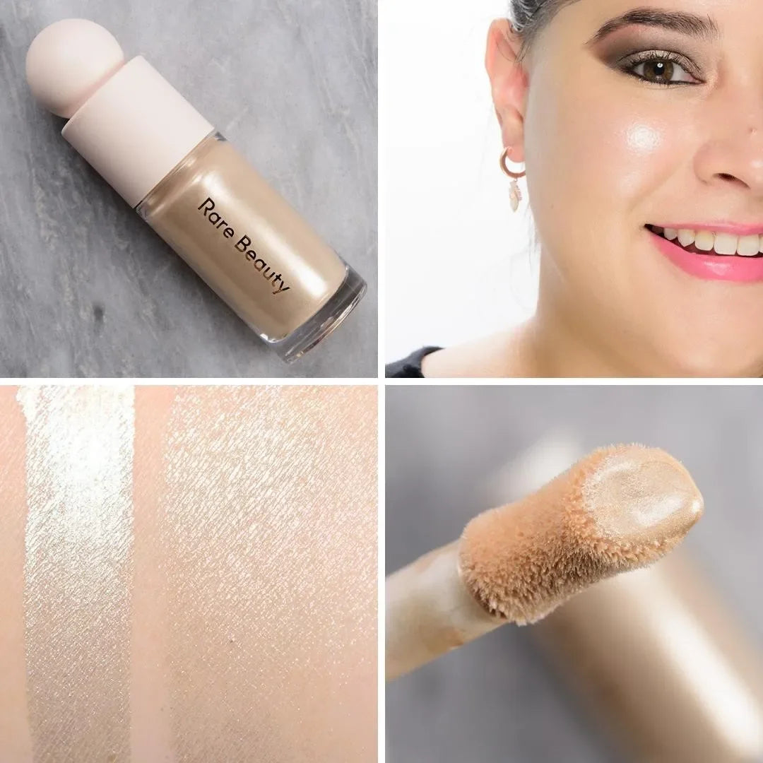 Rare Beauty Liquid Highlighter Shimmer Lasting Waterproof Natural Glow Face Body Blendable Highlight Cosmetic for Daily Party