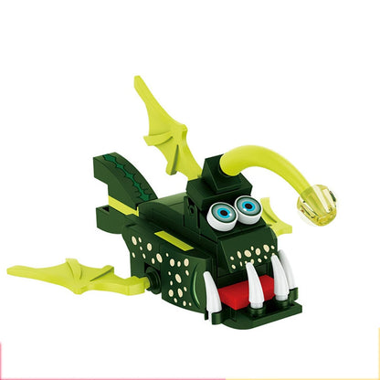  Moc Insect Animal Model Bee Ant Butterfly Cricket Grasshopper whale Set Building Blocks Diy Puzzle Assemble Toys Boy Kid Gift