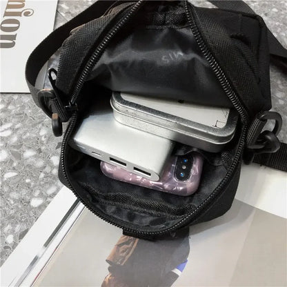 STUY Street Hip Hop Shoulder Slung Mobile Phone For Teenagers Japanese Classic Small Bag Magazine