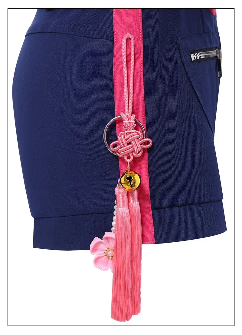 KPop Rumi Cosplay Costume perruque femmes filles Halloween carnaval bande dessinée-con fête jeu de rôle tenues