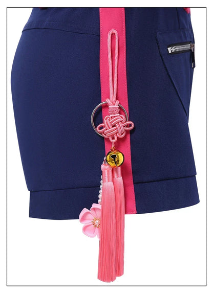 KPop Rumi Cosplay Costume perruque femmes filles Halloween carnaval bande dessinée-con fête jeu de rôle tenues