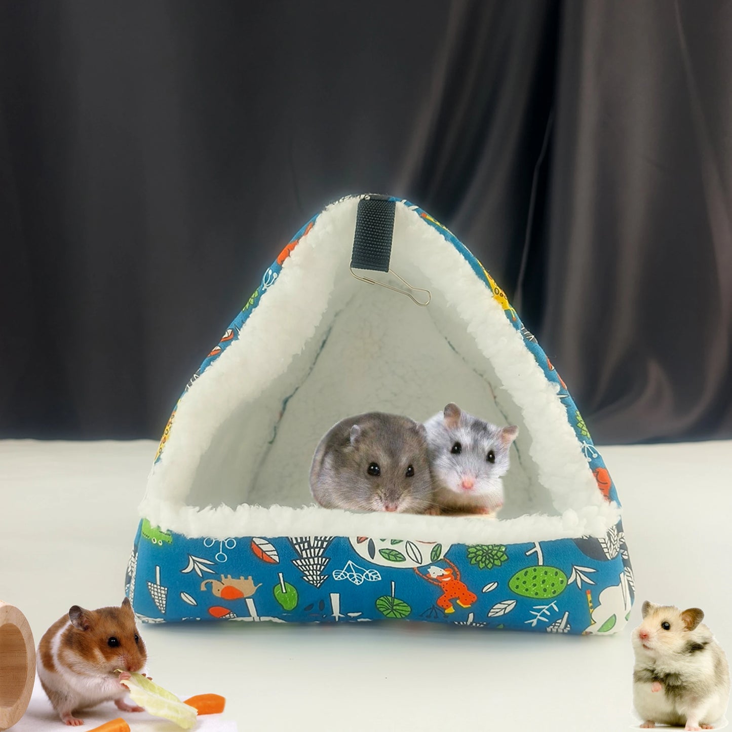 Parrot Hamster's Nest Insulation Cotton Nest Bird's Nest Fleece Thickened Winter Little Favored One Parrot Hamster Supplies
