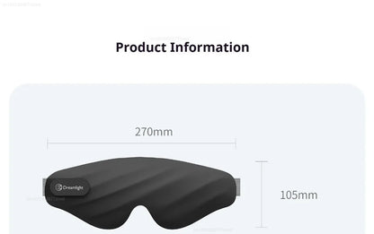 Dreamlight 4S Eye Mask Sleep 3D Stereoscopic Sleep Aid for Men Women Adult for Sleeping Block Out Light Travel Blindfold