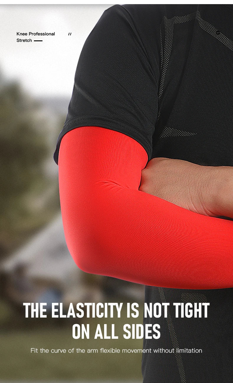 1 PC Sports Elbow Support Sleeve Arm Joint Protector Breathbable Elbow Pads Cycling Running Basketball Arm Guard