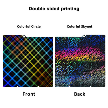 For Anycubic Kobra S1 Plate Pei Sheet 264x276mm Textured Kobra X Combo Build Plate Double Sided PEO PET Kobra S1C build Plate