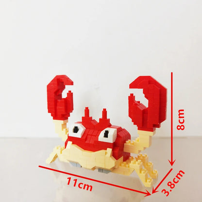75 Style Building Blocks Assembly Anime Picachu Charizard Doll Blastoise Bulbasaur Gengar Bricks Figures Toy for Kid Gift