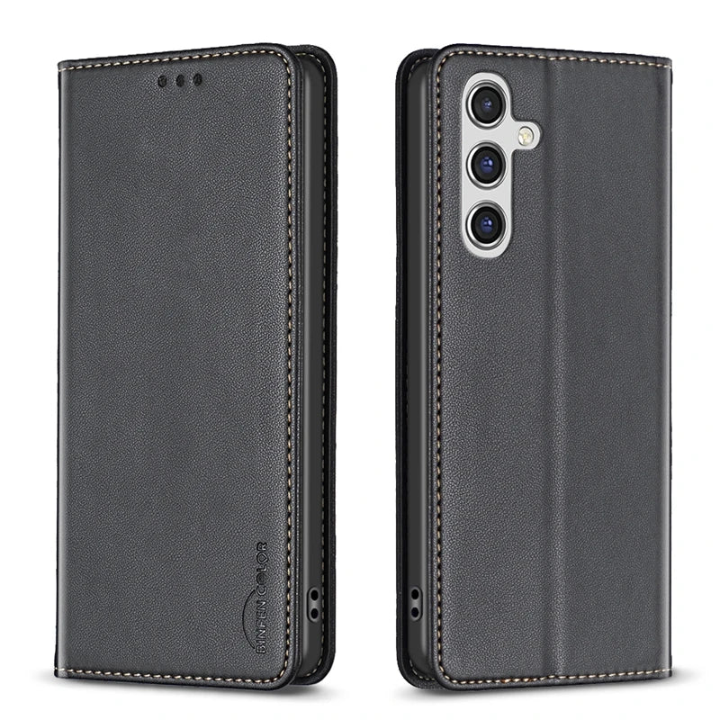 For Samsung Galaxy S25 FE Case Magnetic Flip Phone Case on For Fundas Samsung S25 FE S25FE 5G SM-S731B Leather Card Cover Coque