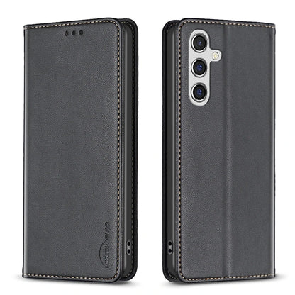 For Samsung Galaxy S25 FE Case Magnetic Flip Phone Case on For Fundas Samsung S25 FE S25FE 5G SM-S731B Leather Card Cover Coque