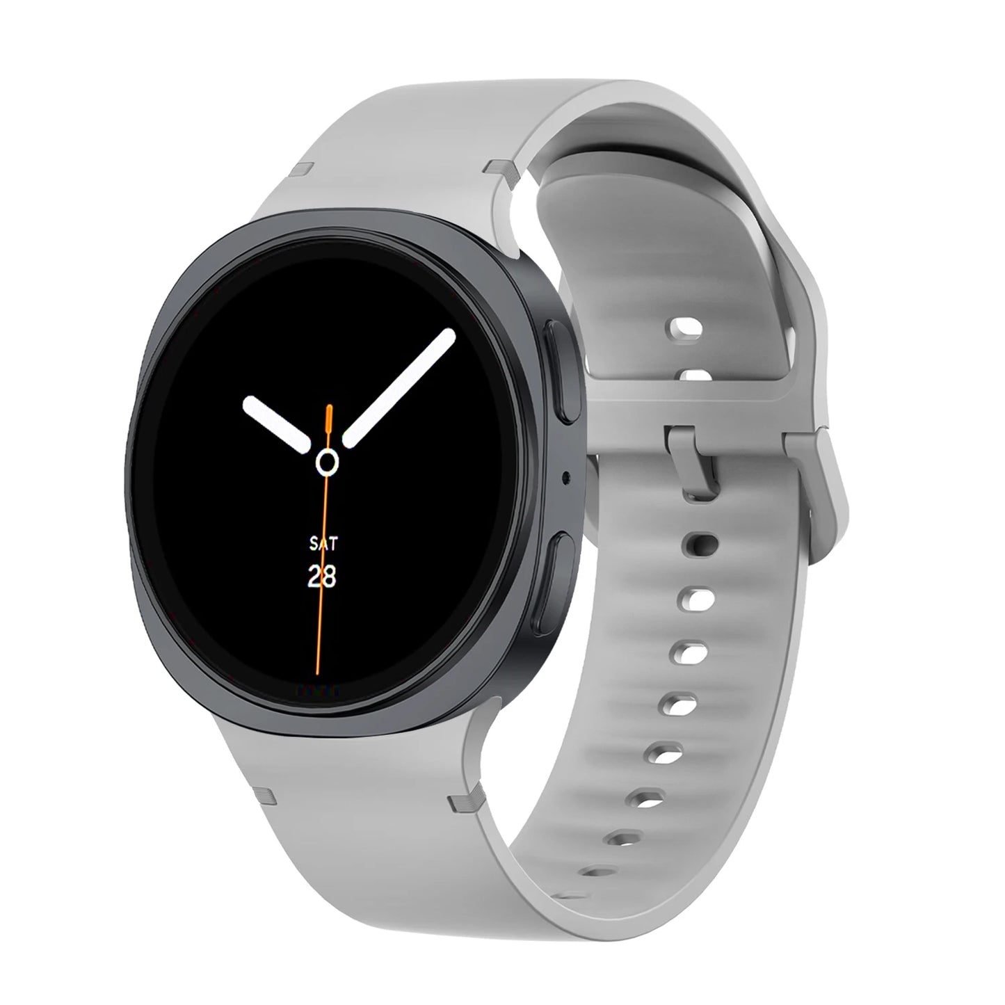 1:1 Sport Band for Samsung Galaxy watch 9 8 44mm 40mm 8 classic 46mm Wrist Replacement Belt Bracelet Correa Galaxy watch8 Straps