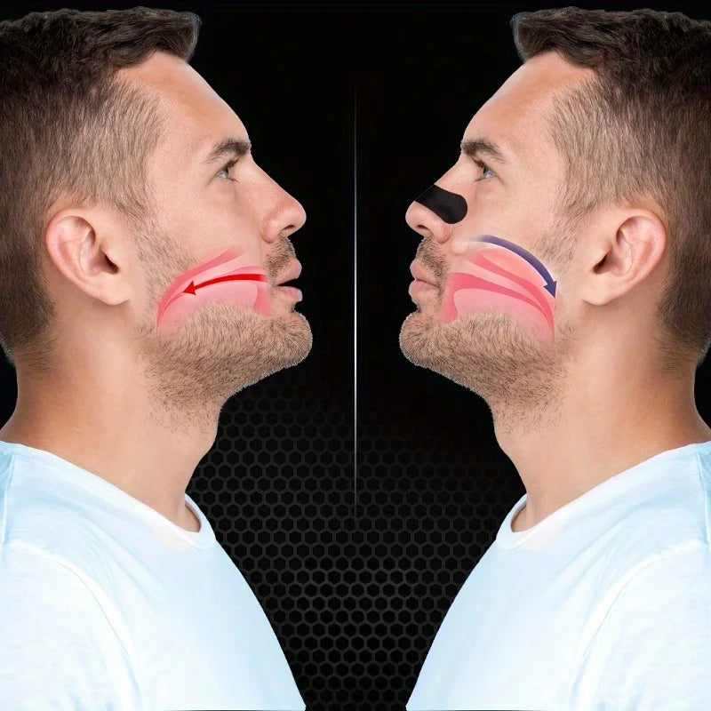 30pcs Enhanced Adhesion Sports Nasal Strips – Breathable & Comfortable Design,Suitable for Sports & Sleep