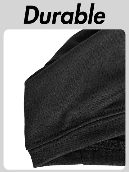 Cooling Quick Dry Breathable Mesh Beanie Hat Fishing Hiking Runing Sports Hat Cycling Motor Helmet Inner Cap Sweat Head Wraps