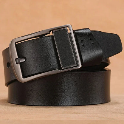 CEXIKA 2024 Genuine Leather Belt Men 140 150 160 170cm Large Size Luxury Designer Belts Split Leather High Quality Waist Belt