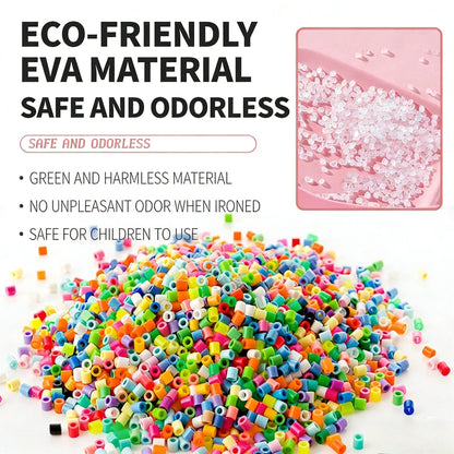 2.6mm 96 Colors Hama Beads Education Iron Beads 3D Puzzle Beads Lroning DIY Intelligence Educational Toys Craft Puzzles