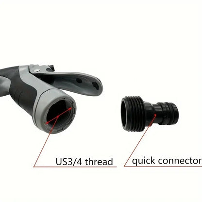 1 Pack High Pressure Spray Water Gun Garden Watering Hose Nozzle Sprinkler Car Washing Gun Car Cleaning Washing Tools