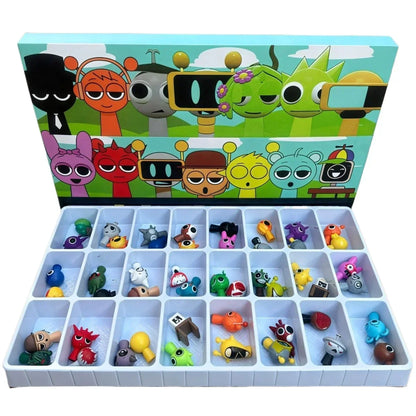 2025 new 24pcs/48pcs Sprunki Figures Mode Toys Sprunki Incredi box Anime Action Figures Sprunki Game Cartoon