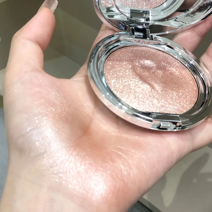 Diamond Shimmer Highlighter Cream Potato Texture Long Lasting Multi-Use Face Eye Cheek Makeup for Party & Gift