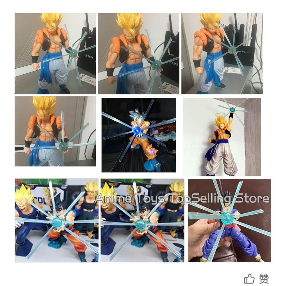 16-17cm Anime Dragon Ball Z Figure Kamekameha Accessory Action Figure DBZ DIY parts Any anime PVC Collection Model Toys Gifts