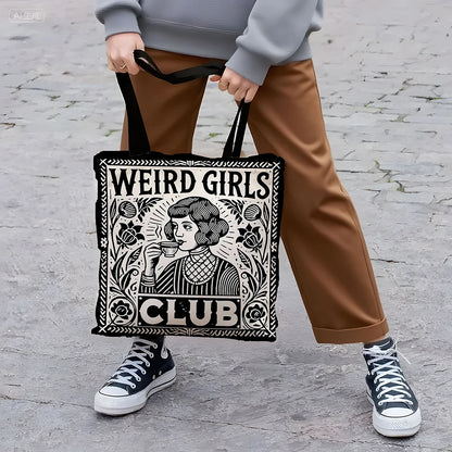 1 Pc Weird Girls Club Tote Bag, Girls Club Gifts, Girls Squad, Girls Crew, Girls Weekend, Gift For Hot Girls, Gift For Her, Bes