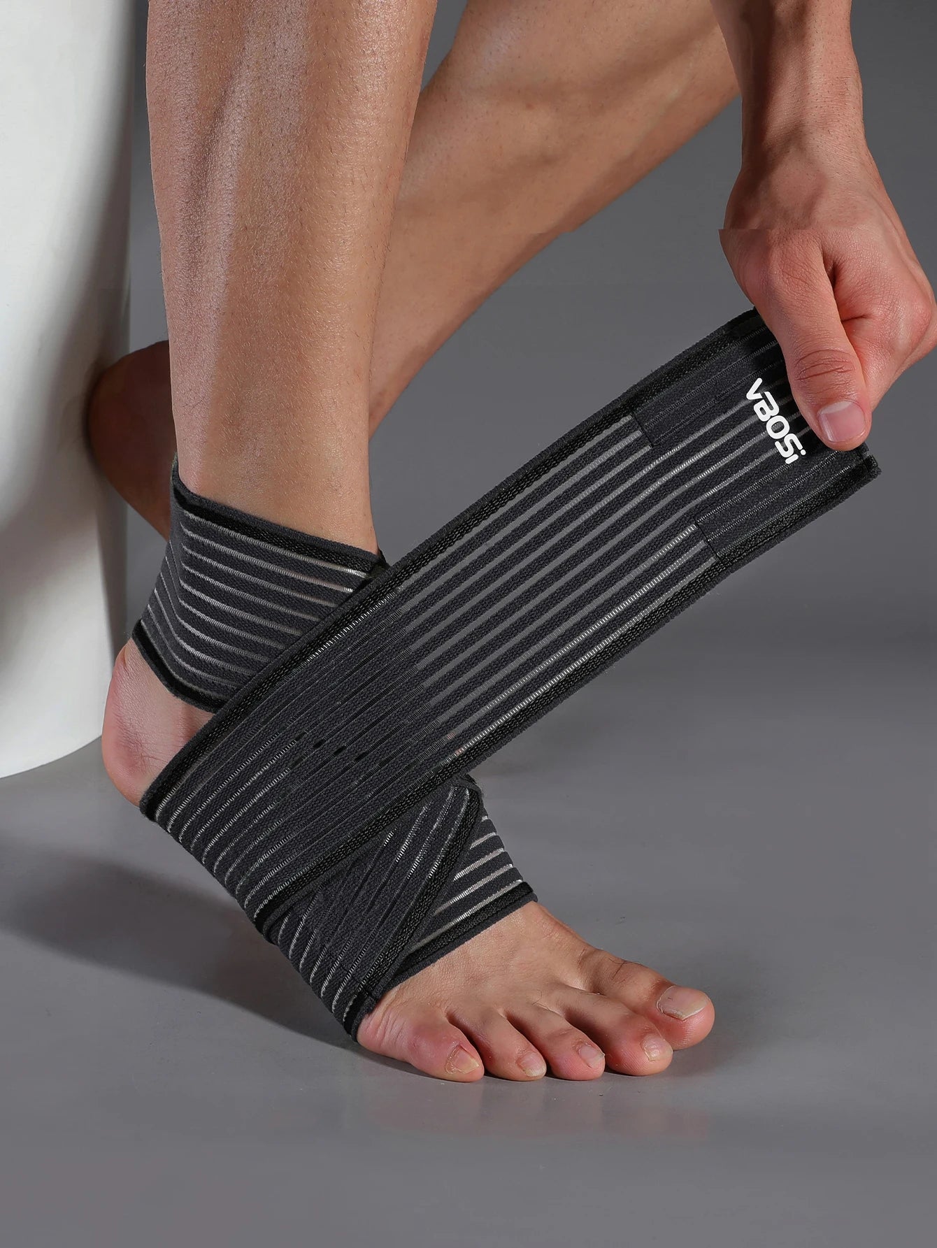 1 Pc Adjustable Compression Ankle Support Braces Wraps for Sports Protection