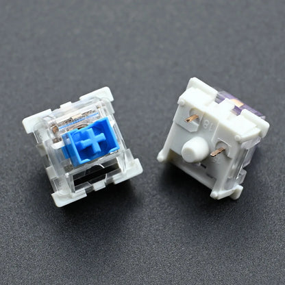 50Pcs Keyboard Switch Keyboard Clicker Key Replacement 3 Pin Tactile Switch 2 FOR KA Plastic For Electrical Equipment Tools
