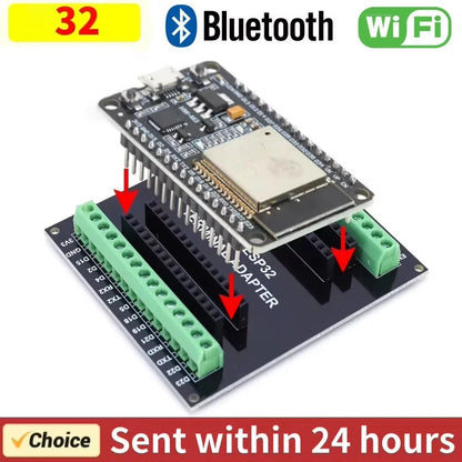ESP32 Development Board WiFi + Bluetooth module Ultra-Low Power Consumption Dual Core NodeMCU-32 32D 32U 30Pin Board