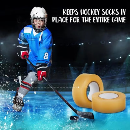 YITAPE Ice Hockey Tape Anti-slip Hockey Stick Blade Protector Multi-purpose Sport Cloth Tape for Shin Guard Skating Gear