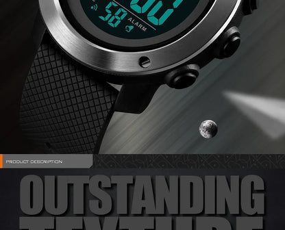 SKMEI 1426 Sports Waterproof Digital Watch for Men Stopwatch Electronic LED Display Mens Wristwatches Reloj Masculino Clock 1416