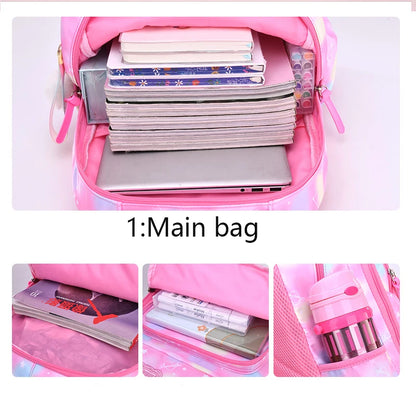 Teenage Girls School Bag Children Backpack Class Child Kids Back Pack Kawaii Bagpack Cute Women Rucksack Female Bolsas Portfolio