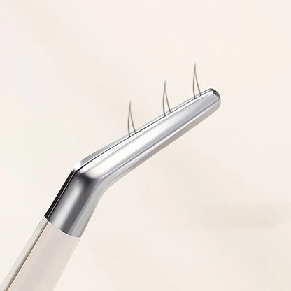Multifunctional Tweezers Stainless Steel Eyelash Tweezers Grafting False Eyelash Patches False Eyelash Aids Portable Tweezers Be