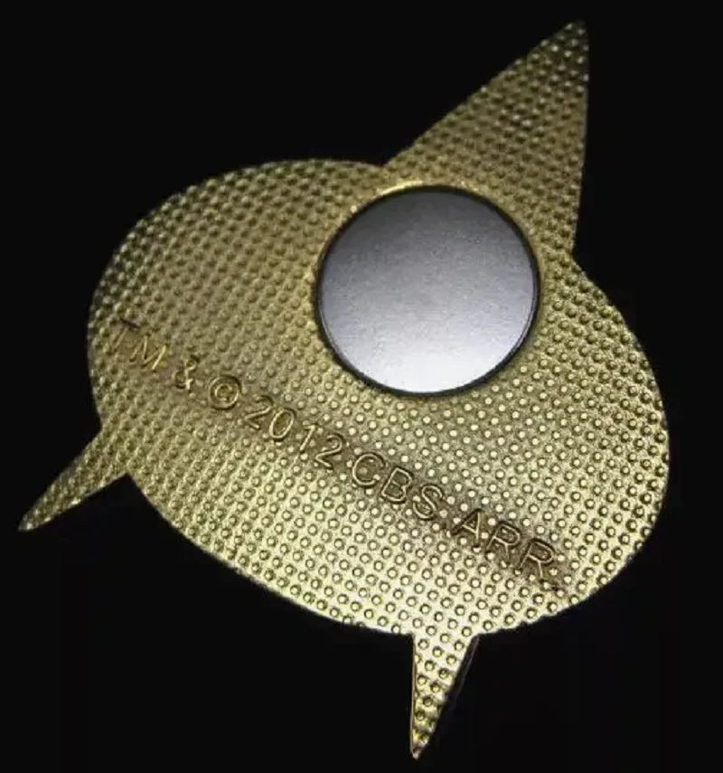 Star Trek The Next Generation Amazing Magnetic Clasp Cosplay Badge of Metal Model Figure Toy