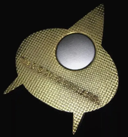 Star Trek The Next Generation Amazing Magnetic Clasp Cosplay Badge of Metal Model Figure Toy
