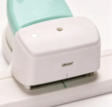 HTMCK  Adjustable 3-Hole Paper Punch for A5 A6 A7 Size - 8 Sheet Capacity Daily Planner Loose Leaf Hole Punch for Notebooks