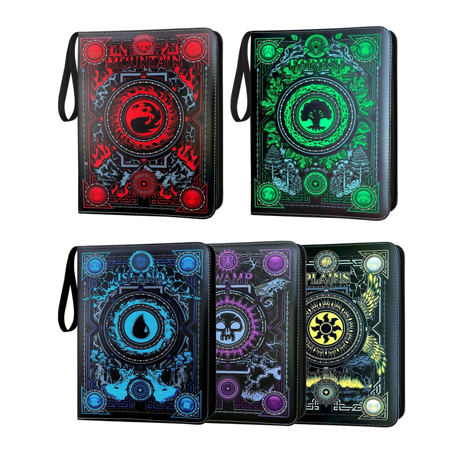 9 Pocket Card Binder with Sleeves 900 Double Sided Pocket Premium Collector Card Album,Card Collection Folder for Game,Sport